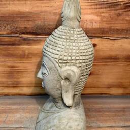Stone Garden Buddha Statue Detailed Ornament Gift - thumbnail 3