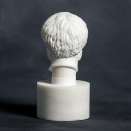 Marble Bust Of Philosopher Aristotle Carved Greek Marble Statue Figurine Sculpture - thumbnail 3