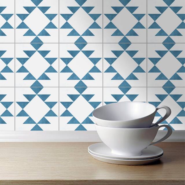 Tile Stickers, Antwerp, Suitable For Wall & Floor, Waterproof, Decoration, All Sizes, Modern Decor, Art Print, Pack Of 10, Skuect - image 1