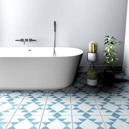 Tile Stickers, Antwerp, Suitable For Wall & Floor, Waterproof, Decoration, All Sizes, Modern Decor, Art Print, Pack Of 10, Skuect - thumbnail 2