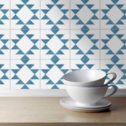 Tile Stickers, Antwerp, Suitable For Wall & Floor, Waterproof, Decoration, All Sizes, Modern Decor, Art Print, Pack Of 10, Skuect - thumbnail 1
