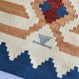 New Silk Pillow Cover Kilim 16 - thumbnail 3