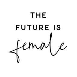 The Future Is Female Print Poster Wall Art Bedroom Dressing Room Home Decor Typography Gift Femanist 273 - thumbnail 2