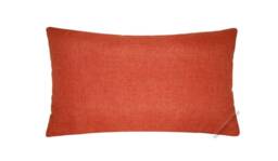 Orange Cosmo Linen Decorative Throw Pillow Cover/Case Cushion 12x20 - thumbnail 1