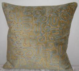 "Contemporary Decorative Pillow Cover-20""x20" - thumbnail 1