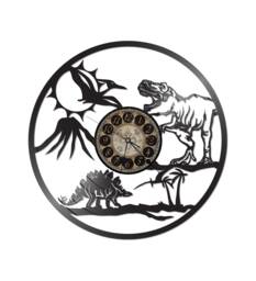 Free Shippingfree Shipping Dinosaur Lovers Vinyl Record Clock - thumbnail 1