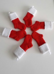 Gift Wrapping Accessories, Diy Gifts, Hanging Christmas Decorations, Christmas Tree Garland, Home Decoration, Crochet Ornament, Christmas Gifts - thumbnail 1