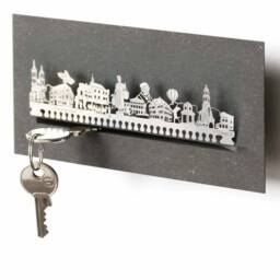 G??ttingen Skyline Key Rack - Modern Home Decor, Souvenir Gift