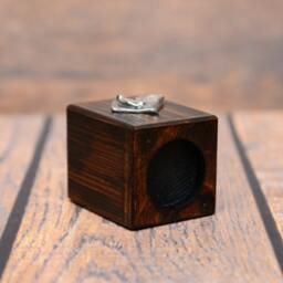 Vizsla - Wooden Candlestick With Dog, Souvenir, Decoration, Limited Edition, Collection - thumbnail 3