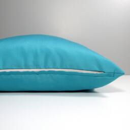 Aruba Blue Sunbrella?? Outdoor Pillow Cover, Decorative Turquoise Cushions For Pool & Patio Furniture Or Kid's Rooms, Mazizmuse - thumbnail 2