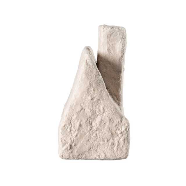 Little Japandi House - Original Sculpture Beige Wabi Sabi Decor Minimalist Art Handmade By Scandinavian Designer Laurie Poast - image 1