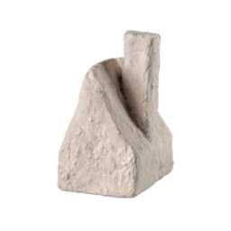 Little Japandi House - Original Sculpture Beige Wabi Sabi Decor Minimalist Art Handmade By Scandinavian Designer Laurie Poast - thumbnail 2