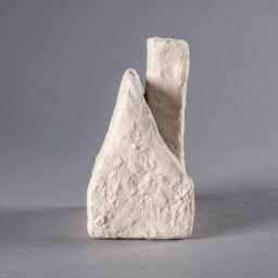 Little Japandi House - Original Sculpture Beige Wabi Sabi Decor Minimalist Art Handmade By Scandinavian Designer Laurie Poast - thumbnail 3