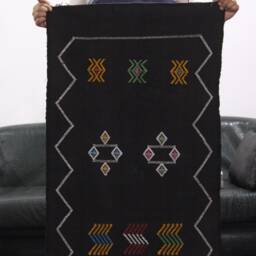 Handwoven Berber Hallway Runner Rug, Contemporary Moroccan Kilim - 8.6Ft X 2.3Ft - thumbnail 3