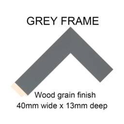 Large Multi Photo Frames - Holds 6 A4 Certificates/Photos 40mm Dark Grey Wood Frame - thumbnail 3