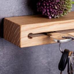 Handmade Key Board Made Of Oak Wood/Key Hook//Various Variants//Gifts For Men//Gifts Women - thumbnail 2