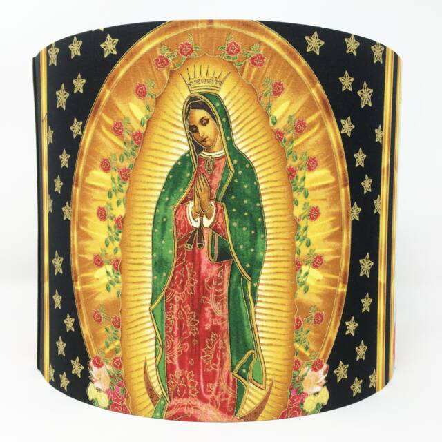 Our Lady Of Guadalupe Lampshade Catholic Christian Religious Decor - image 1