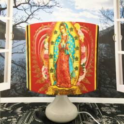 Our Lady Of Guadalupe Lampshade Catholic Christian Religious Decor - thumbnail 2