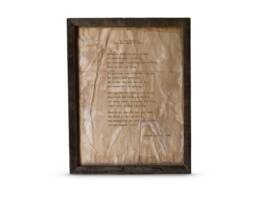 To The Virgins To Make Much Of Time Poem Print - Robert Herrick Wall Art Handmade Vintage Style Framed in Barnwood Or Unframed - thumbnail 1