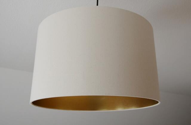 "Lampshade ""Ecru-Gold" - image 1