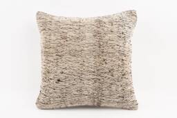 Vintage Turkish Kilim Pillow Cover Handmade Wool, 18''x18'' - thumbnail 1