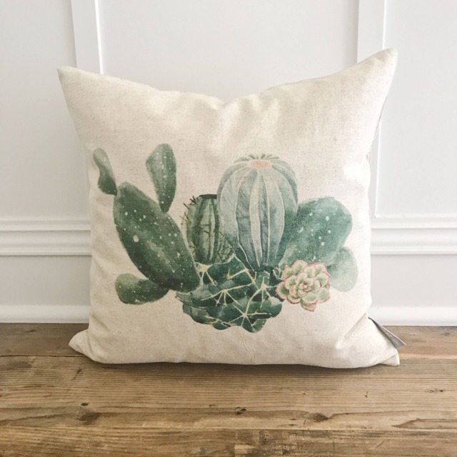 Cactus Pillow Cover
