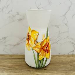 Pretty Daffodil Vase, Flower Decorations Gifts For Mum Spring Home Decor - thumbnail 2