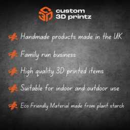 3D Printed Geometric Planter Modern Minimalist Succulent Pot - thumbnail 4