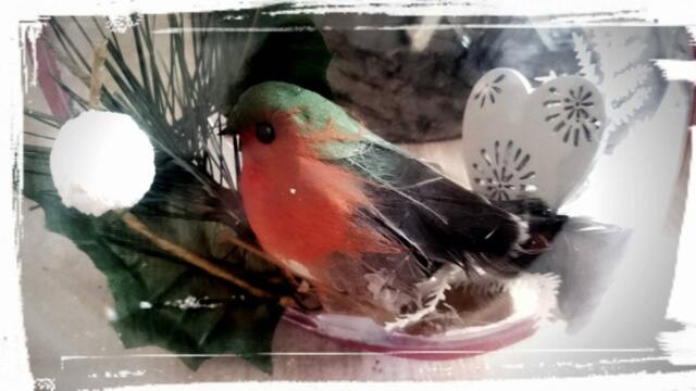 Robin in Christmas Bauble, Christmas Bauble 3D, Christmas Ornament, Christmas Gifr - image 1