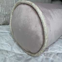 "Personalised Custom Name Cushion Embroidered Bolster 16""x6" - thumbnail 4