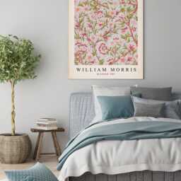 William Morris Art Print, Blossom Flower Botanical Wall Decor - thumbnail 3