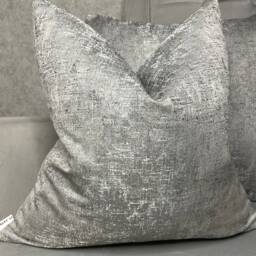 Arcadia Prestigious Textiles Fabric , Grey Cushion Cover Decorative Pillow Double Sided - Made in UK Sofa Or Bed - thumbnail 3