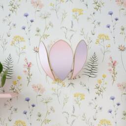 Indian Summer Flower Wall Lamp - thumbnail 3