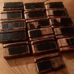 Reclaimed Semi-Truck Business Card Holder - thumbnail 4