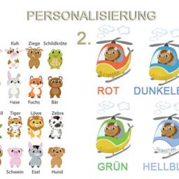 "Wall Sticker ""Helicopter" - thumbnail 2