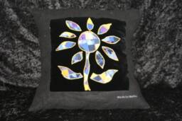 Decorative Pillowcase in Patchwork Style - thumbnail 1