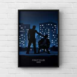 Fight Club Movie Poster - Brad Pitt Film Art Print 1999 - thumbnail 3