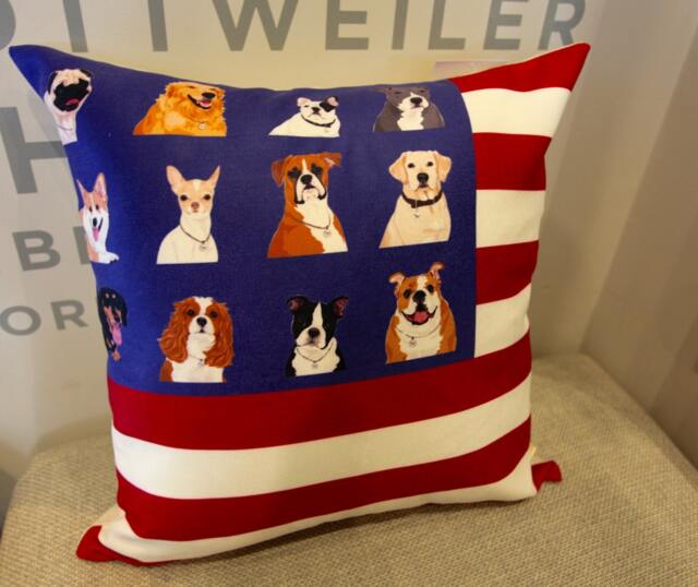 Dogs Of America Pillow Cover - image 1