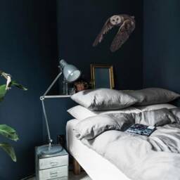Owl Sticker, Large Night Bird Wall Decal - thumbnail 4