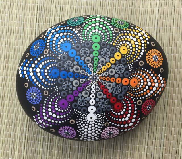 Large Mandala Stone