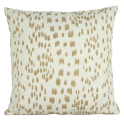 Brunschwig & Fils - Les Touches Sand Luxurious Modern Animal Print Designer Cushion Cover Luxury Throw Pillow Handmade Home Decor - thumbnail 2