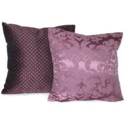Radiant Orchid Damask Decorative Pillow Cover 18 - thumbnail 4