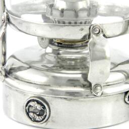 storm Lamp. A Functioning & Usable Liquid Container Made Of Pure Pewter. Of Great Beauty - thumbnail 3