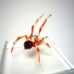 Spider Animals Glass, Art Blown Sculpture Made Of Blown Glass Figurine - thumbnail 2