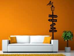 Rio De Janeiro My Room Paris New York City Ny London Road Street Sign Wall Window Vehicle Sticker Decal Vinyl Fathead Mural Decor L2065 - thumbnail 1