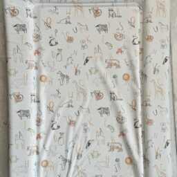 Alphabet Baby Changing Mat, Alphabet Animal Changing Mat, A-Z Baby Change Nursery Mat - thumbnail 3