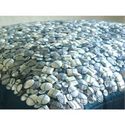 "Handmade Bling Toss Cushion 16""x16" - thumbnail 4