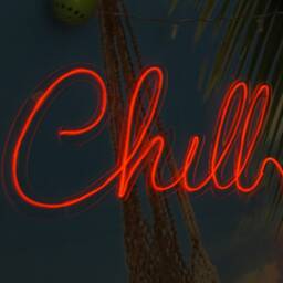 Chill Neon Sign - Wall Art Decoration Gifts For The Home Bar Man Cave Area Bedroom Game Room - thumbnail 3
