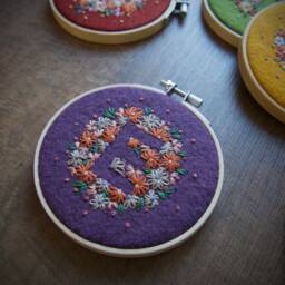 Embroidery Hoop Art ?? Wall Home Decor Hand Embroidered Loftfullofgoodies Housewarming Gift Nursery - thumbnail 2