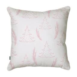 Christmas Velour Cushion Handmade Festive Pillow, Made in UK - thumbnail 4